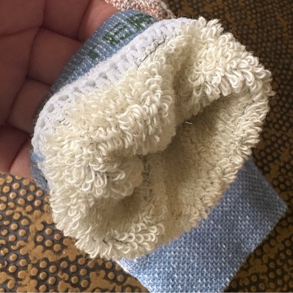 Bombas Blue and Brown Ultra Heavyweight Calf Socks - Picture 4 of 6